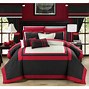Image result for Red and Black Bedroom Decor