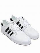 Image result for Black and White Adidas Sneakers