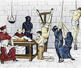 Image result for Medieval Catholic torture machines used on pagans and witches