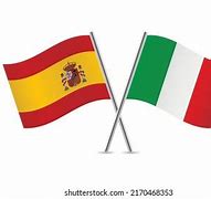 Image result for Spain and Italy Flags