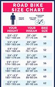 Image result for Bike Frame Size Chart