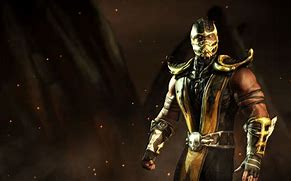 Image result for Mortal Kombat Scorpion iPhone Wallpaper