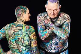Image result for Senior Citizens with Tattoos