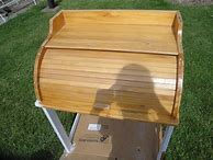 Image result for Repurposed Roll Top Desk