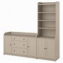 Image result for IKEA - HAUGA Storage Combination, Gray, 109 7/8X18 1/8X78 3/8 "