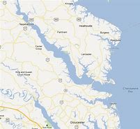 Image result for Rappahannock River Map