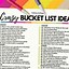 Image result for Bucket List in Life