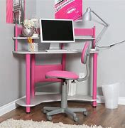 Image result for Pink Computer Desk