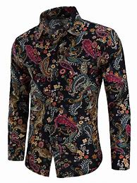Image result for Men's Paisley Shirts