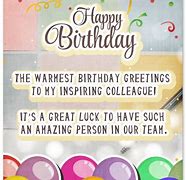 Image result for Birthday Greetings Co-Worker