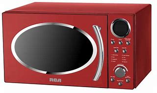 Image result for Red Microwave Ovens Countertop