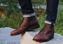 Image result for Thursday Boot Company Men's Captain Lace-Up Boot In Arizona Adobe Size 8.5