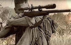 Image result for Graphic Vietnam War Sniper