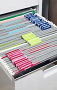 Image result for How to Organize Filing Cabinet