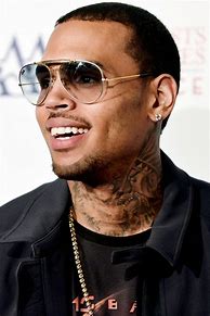 Image result for Christopher Maurice Brown Wearing Eye Contacts