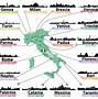 Image result for Travel Map of Italy with Cities