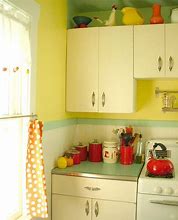Image result for Small Comfortable Vintage Kitchen