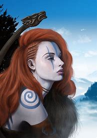 Image result for Celtic Warrior Women Anime