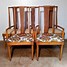 Image result for modern walnut dining chairs