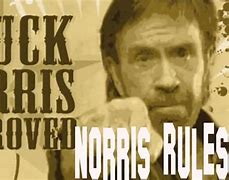 Image result for Chuck Norris Rules