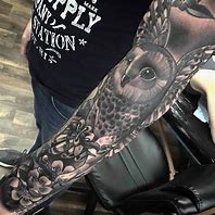Image result for Owl Arm Tattoo