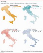 Image result for Italy Election Results Map