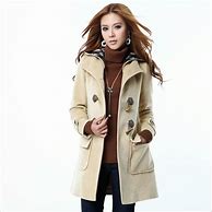 Image result for Woman with Winter Coat