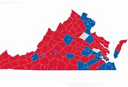 Image result for Virginia Election Map