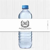 Image result for Customized Water Bottle Labels