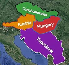 Image result for Austria-Hungary Split