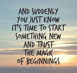 Image result for quotes about fresh starts and new beginnings