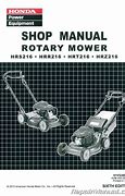 Image result for Honda Lawn Mower Manual HRR216