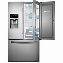 Image result for Samsung French Door Refrigerators White Glass