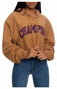 Image result for Red Champion Hoodie Cropped