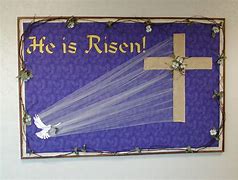 Image result for Spring Easter Church Bulletin Boards