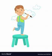 Image result for Cartoon Standing On Chair