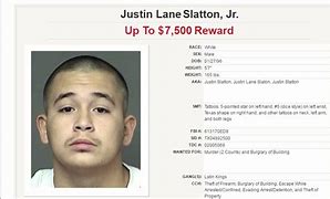 Image result for Texas Most Wanted Fugitives Jose Luis Burciaga Perea