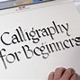 Image result for Calligraphy Instruction