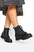 Image result for black leather boots