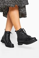 Image result for Women's Boots Summer Boots Chunky Heel Peep Toe Booties Ankle Boots Business Vintage Party & Evening Office & Career Lace PU Color Block Black US9 / E