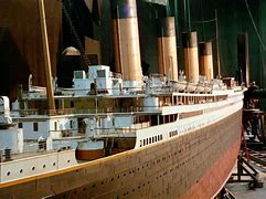 Image result for James Cameron Titanic Model