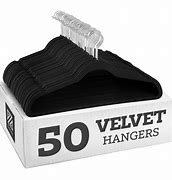 Image result for Velvet Hangers for Clothes