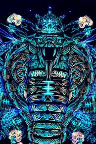Image result for Psychedelic Black Light Art