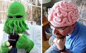 Image result for Crazy Crochet Hat