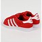 Image result for Red and White Shell Toe Adidas