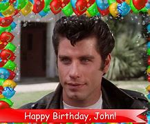 Image result for John Travolta Birthday