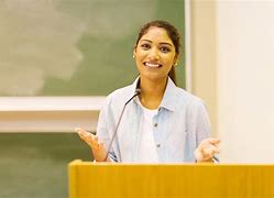 Image result for Student Speaking at a Podium