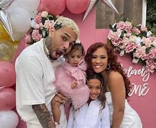 Image result for Chris Brown Wife Baby