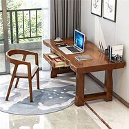 Image result for Wooden Desk Small and Simple