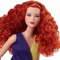 Image result for Red Hair Barbie with Hills